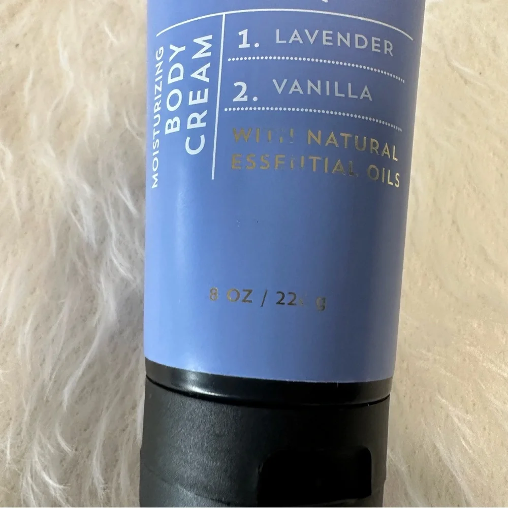Bath and &‎ Body Works Aromatherapy sleep lavender vanilla body cream